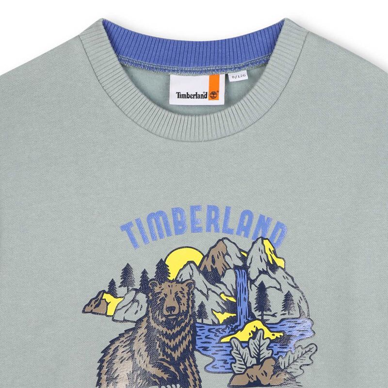 Timberland Glossy Bear Sweatshirt 8Y-10Y image number 3